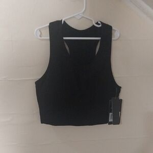 Black Women's Sleeveless Top Activewear